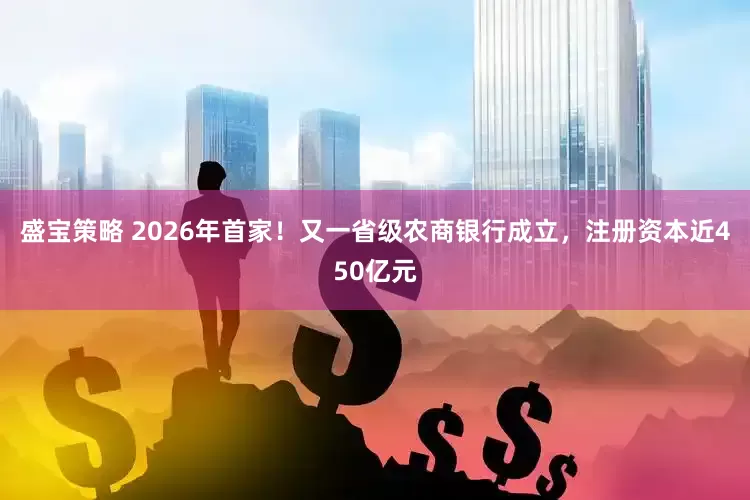盛宝策略 2026年首家！又一省级农商银行成立，注册资本近450亿元